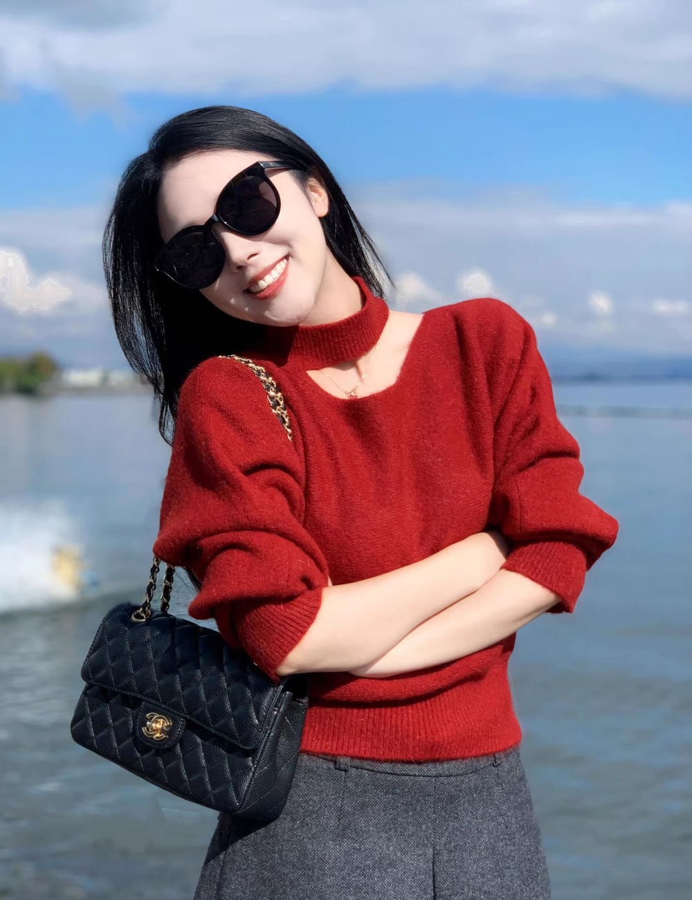 Autumn and winter bottoming shirt tops for women