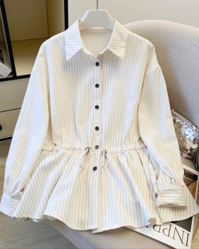 Temperament cardigan pinched waist coat for women