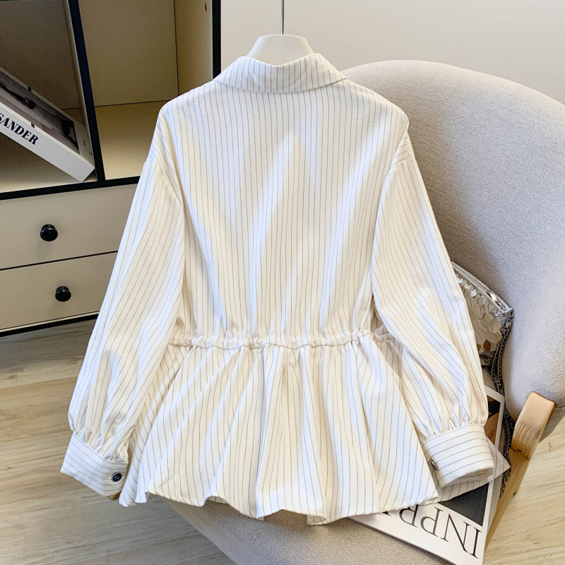 Temperament cardigan pinched waist coat for women