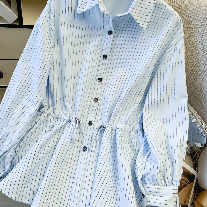 Temperament cardigan pinched waist coat for women