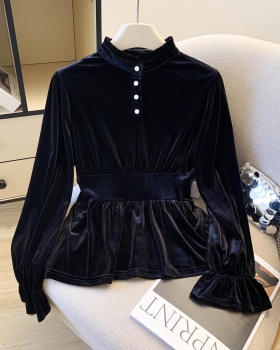 Black inside the ride long sleeve spring shirt