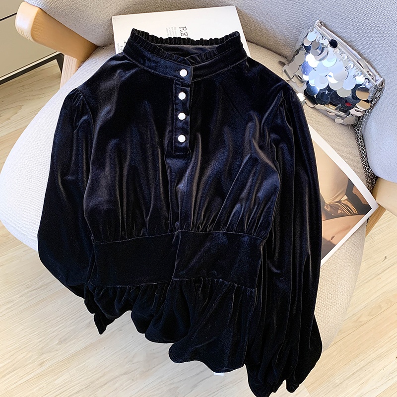 Black inside the ride long sleeve spring shirt