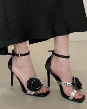 Spring sandals rome high-heeled shoes for women