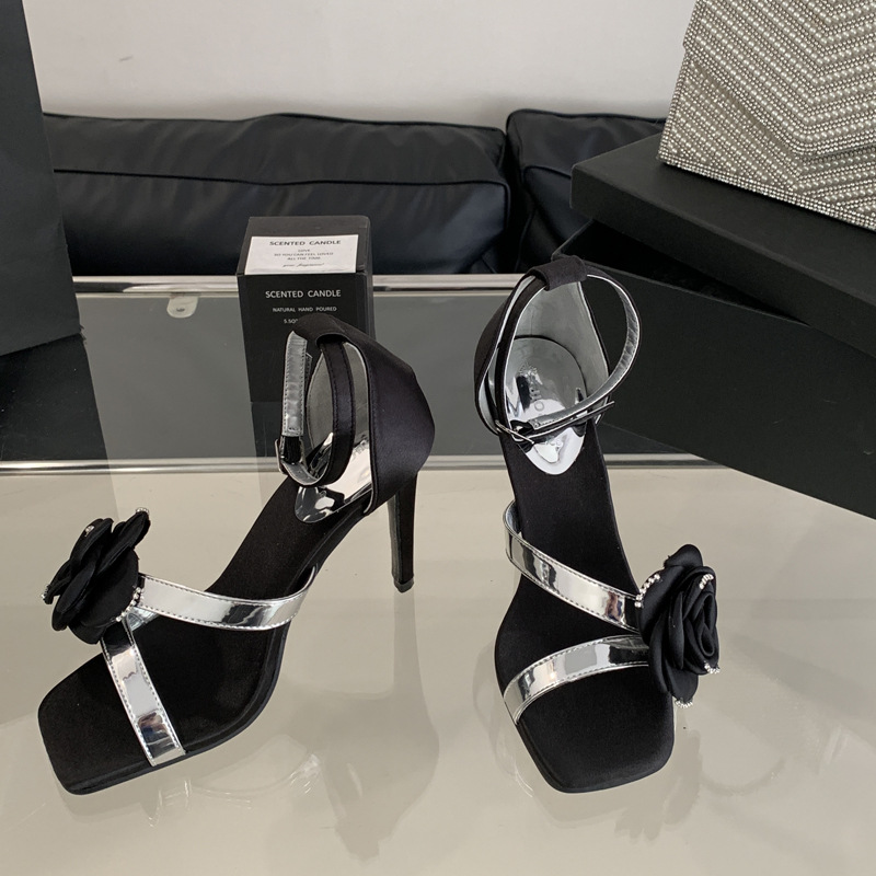 Spring sandals rome high-heeled shoes for women