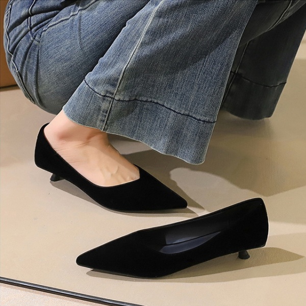 Cozy Korean style shoes low lazy shoes for women