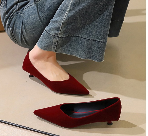 Cozy Korean style shoes low lazy shoes for women