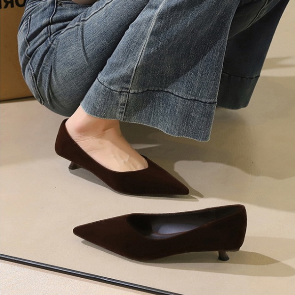 Cozy Korean style shoes low lazy shoes for women