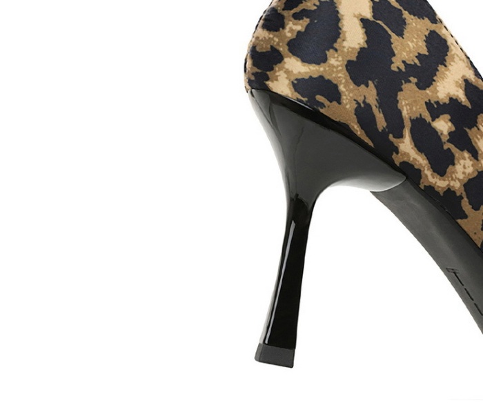 Temperament metal buckles high-heeled shoes banquet shoes