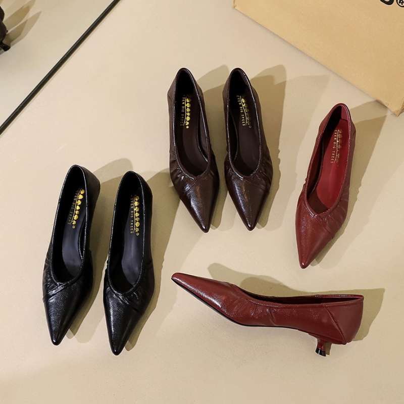 Fashion temperament lazy shoes low shoes for women