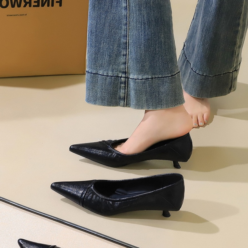 Fashion temperament lazy shoes low shoes for women