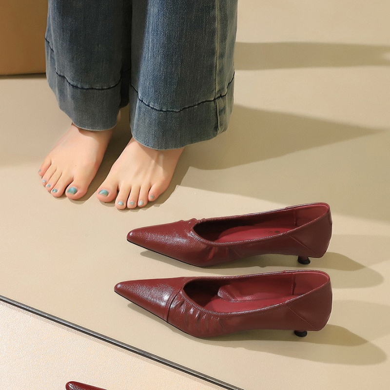 Fashion temperament lazy shoes low shoes for women