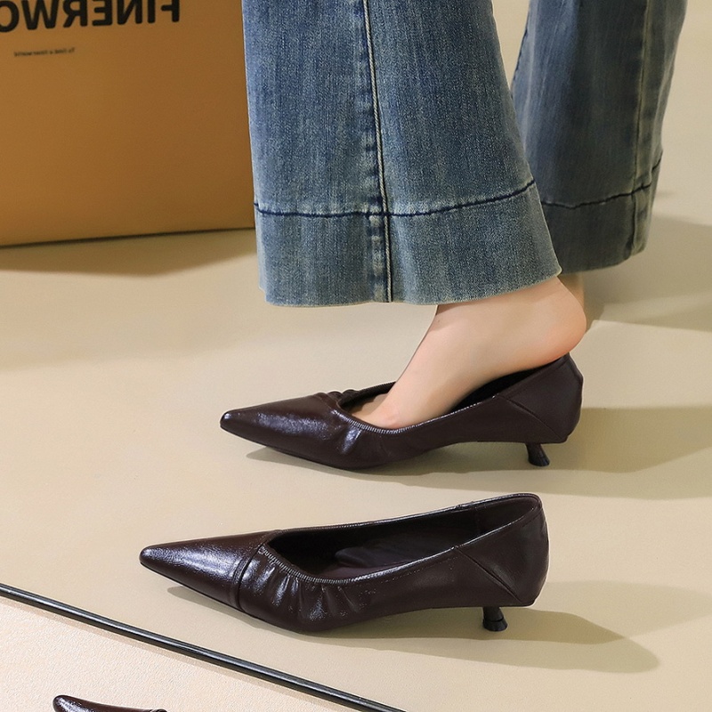 Fashion temperament lazy shoes low shoes for women