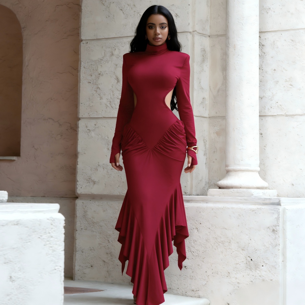 Halter evening dress dress for women