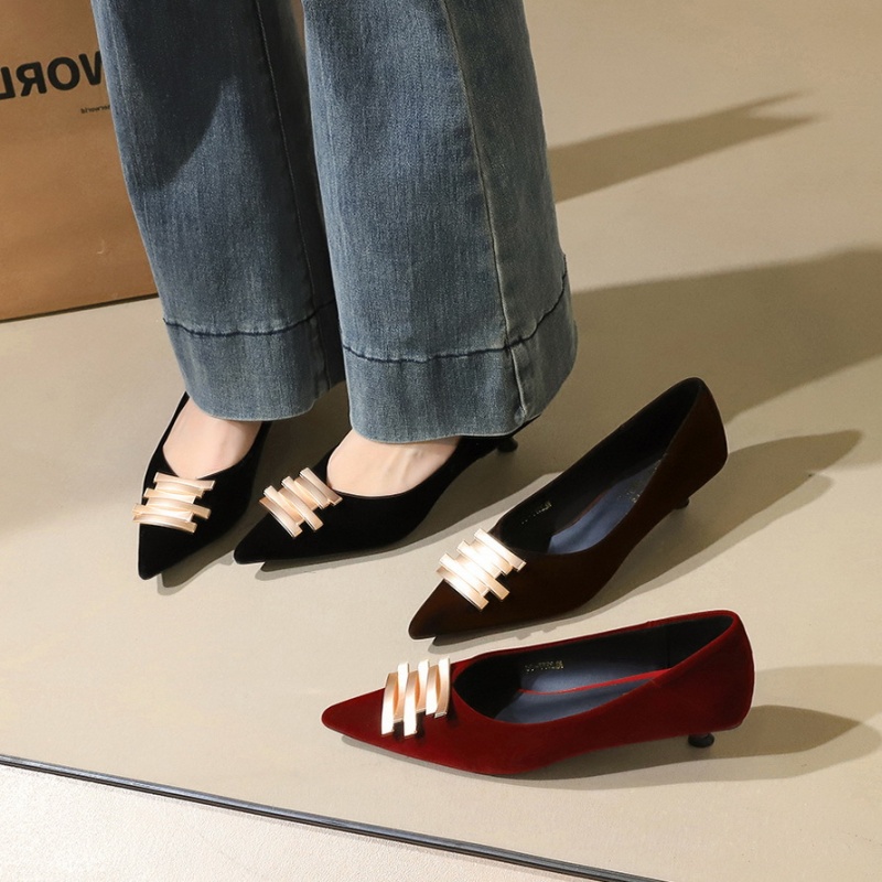 Broadcloth lazy shoes temperament shoes for women