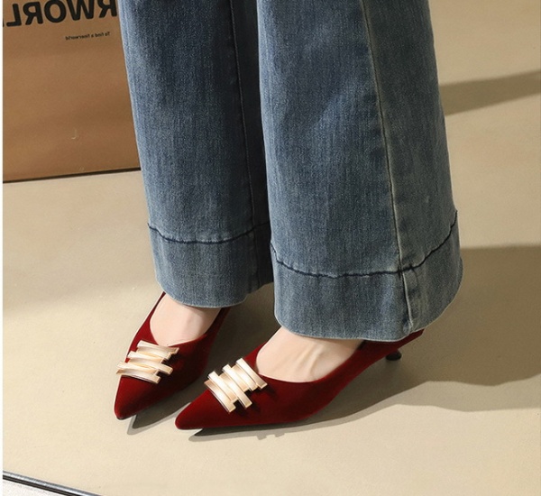 Broadcloth lazy shoes temperament shoes for women