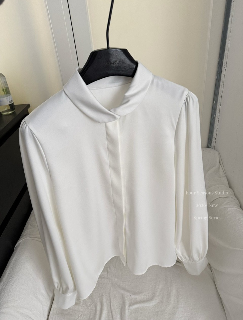 Western style France style dress long sleeve shirt a set