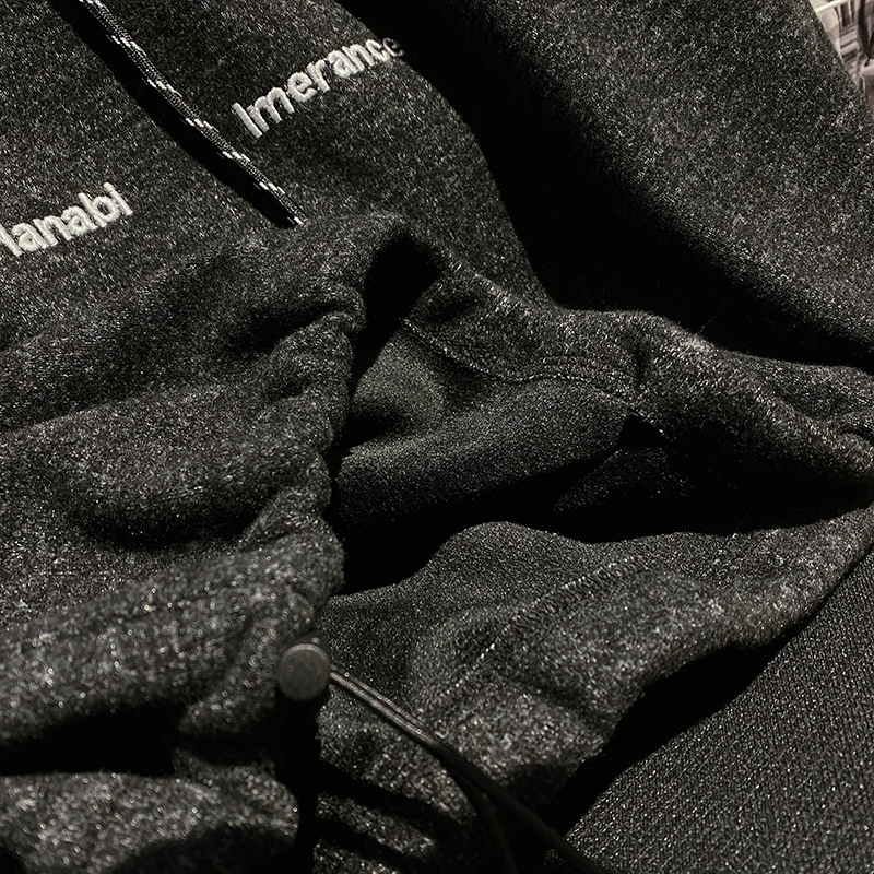 Plus velvet loose hoodie autumn and winter tops