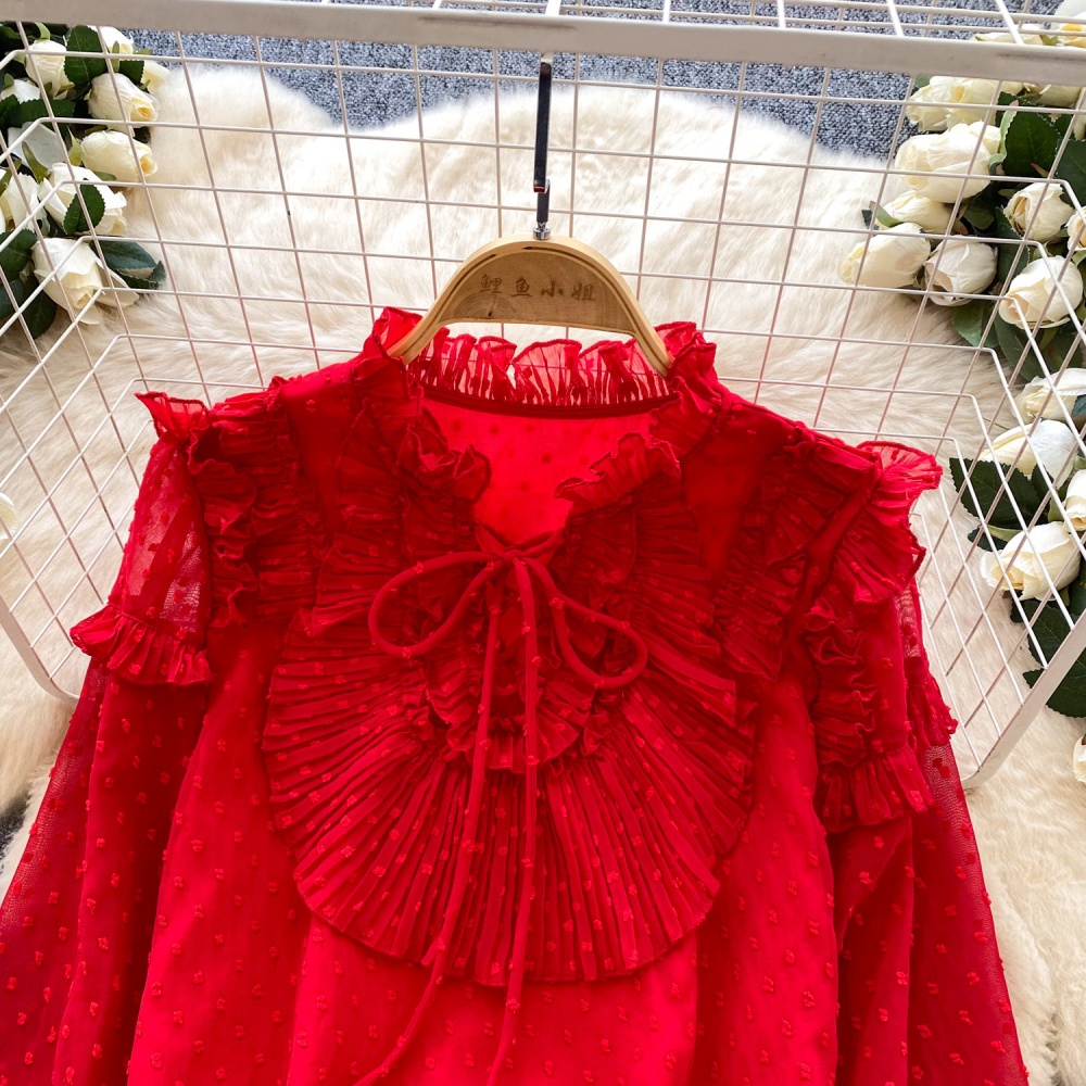 Light luxury small shirt Western style tops for women