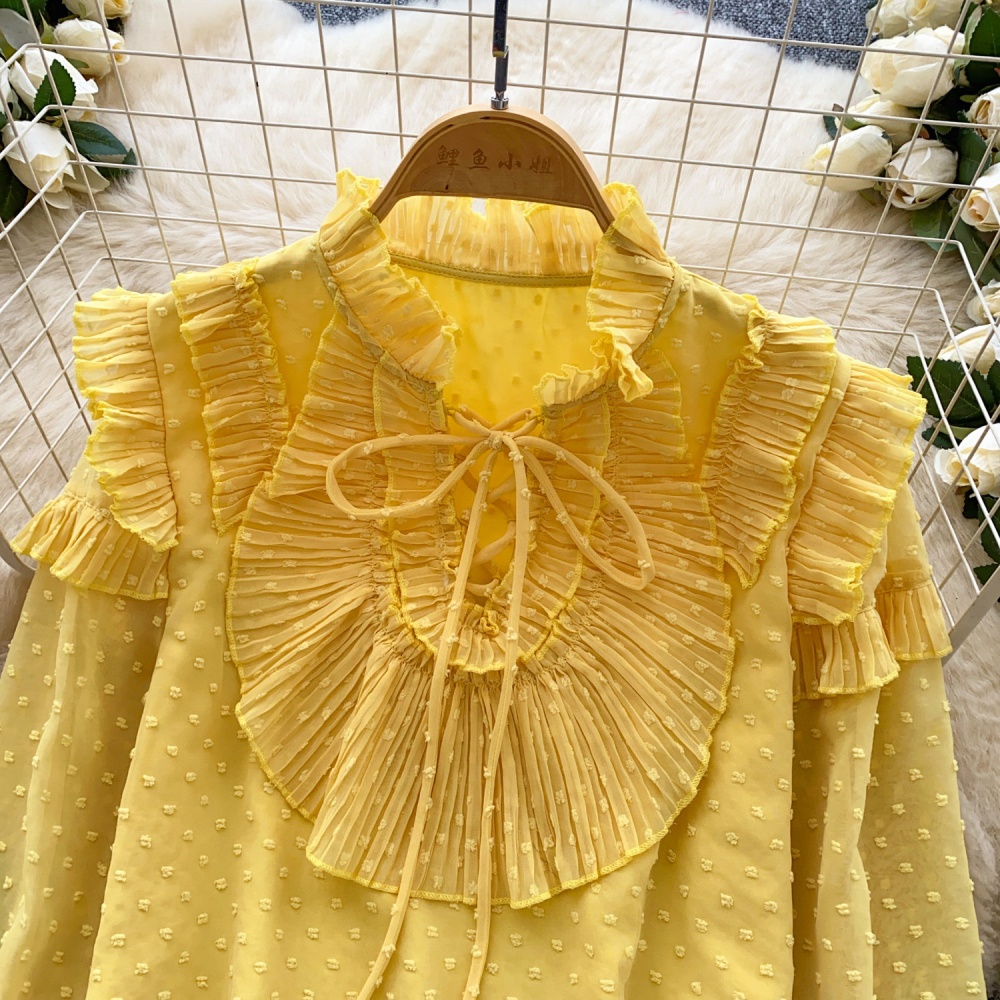 Light luxury small shirt Western style tops for women