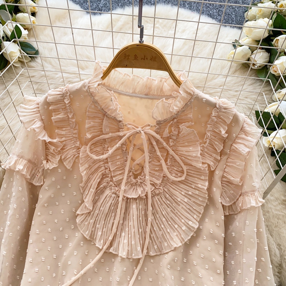 Light luxury small shirt Western style tops for women