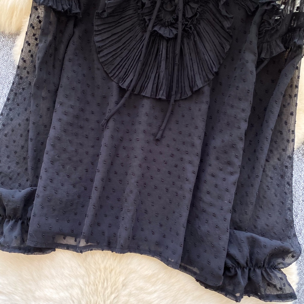 Light luxury small shirt Western style tops for women