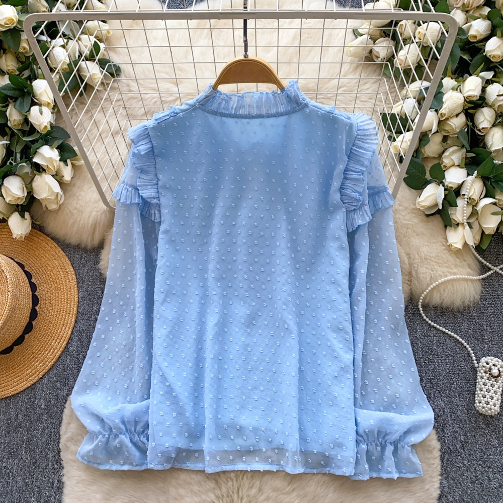 Light luxury small shirt Western style tops for women