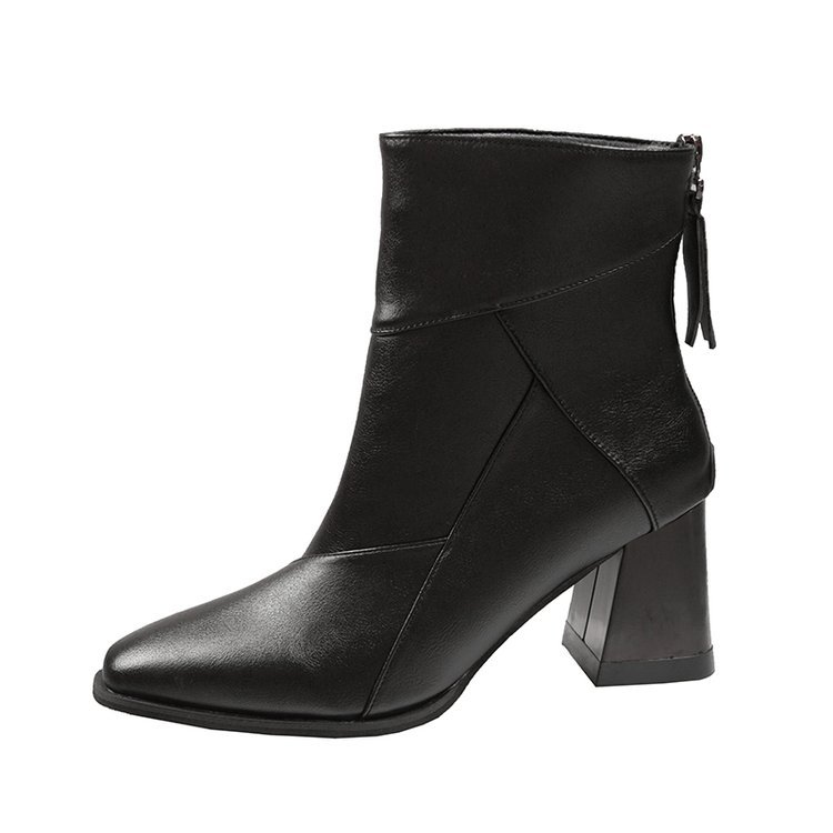 Fashion thick boots high-heeled martin boots for women