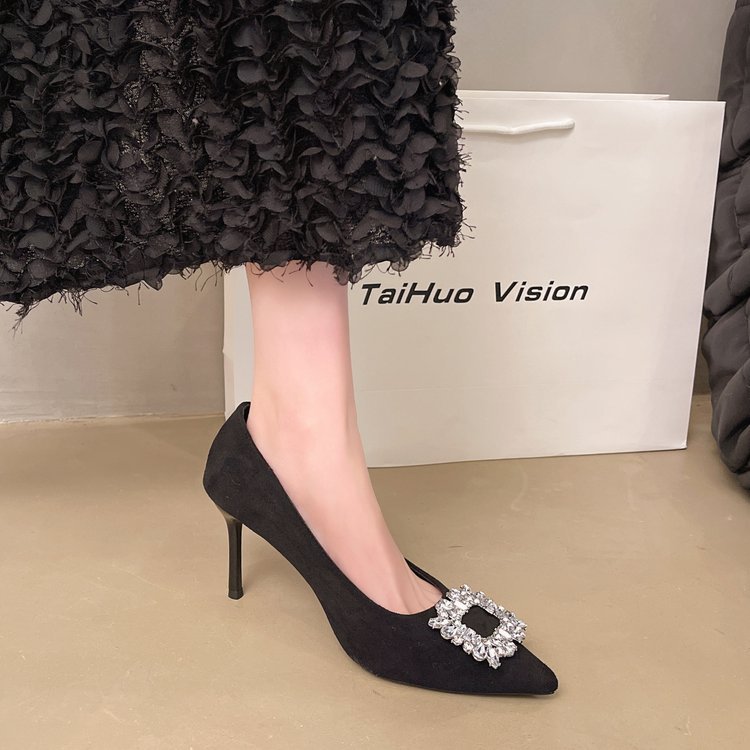 Fashion lady high-heeled shoes fine-root shoes