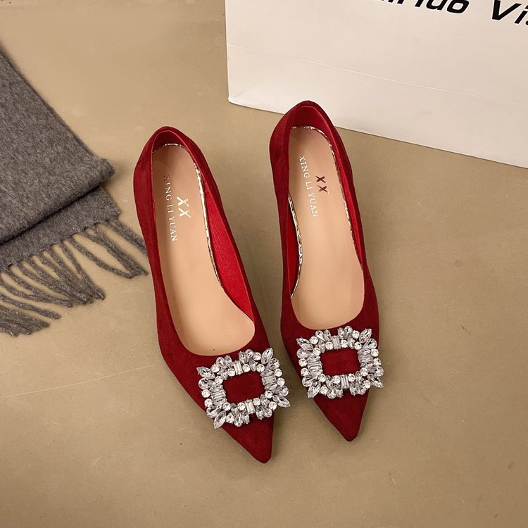 Fashion lady high-heeled shoes fine-root shoes
