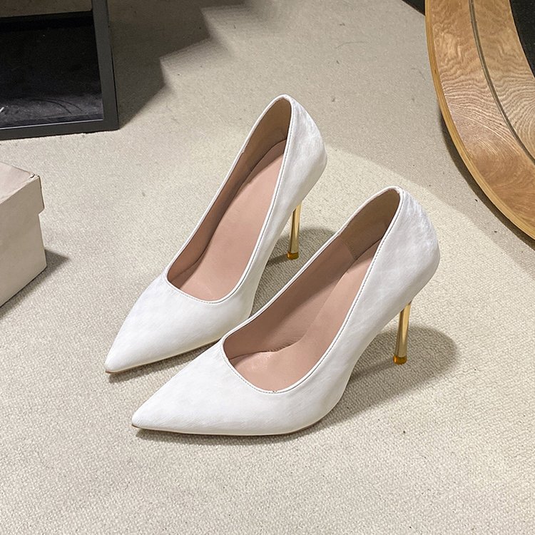 Spring and summer pointed shoes autumn high-heeled shoes