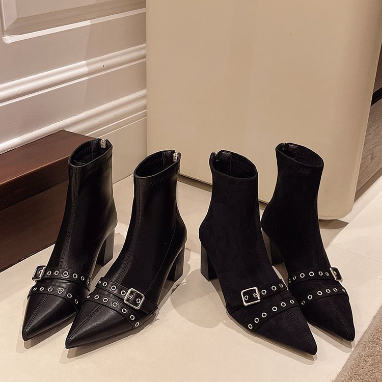 Thick fashion boots lady winter martin boots for women