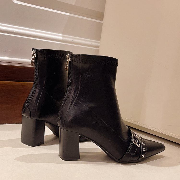 Thick fashion boots lady winter martin boots for women