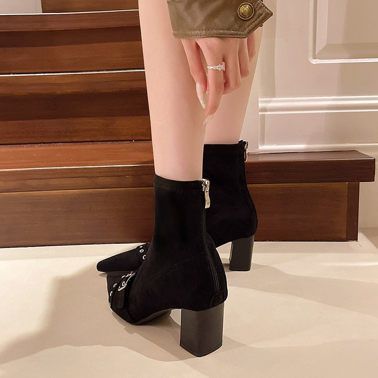 Thick fashion boots lady winter martin boots for women