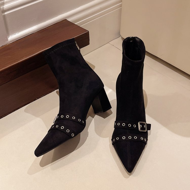 Thick fashion boots lady winter martin boots for women