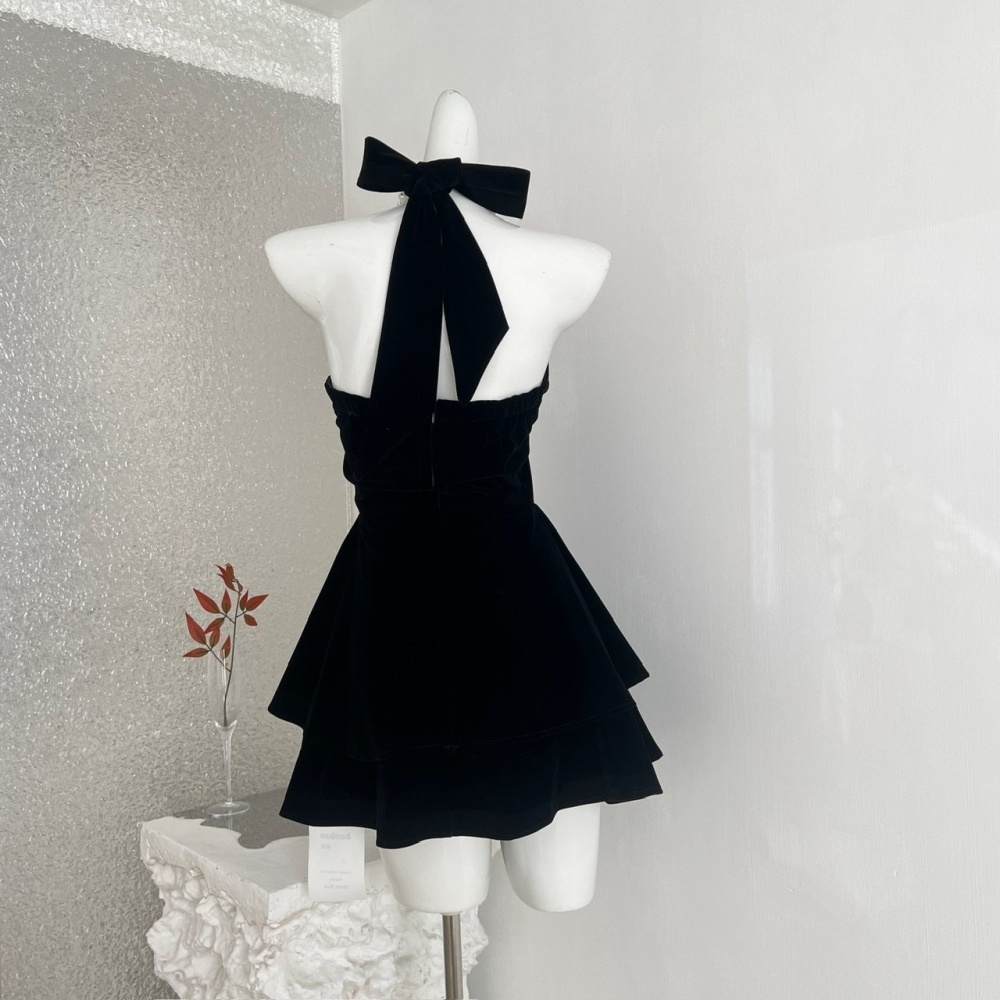 Black pearl formal dress sexy dress for women