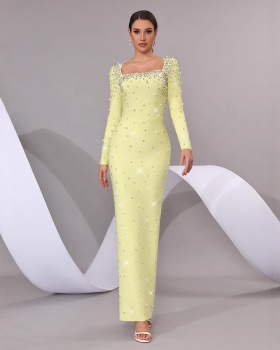 Fashion dress rhinestone formal dress for women