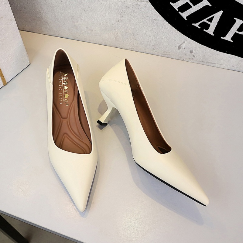 Fine-root pointed high-heeled shoes temperament shoes for women