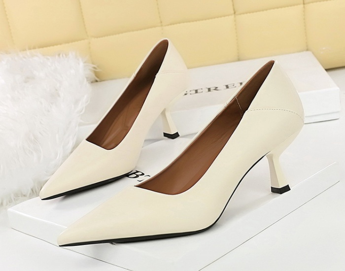 Fine-root pointed high-heeled shoes temperament shoes for women