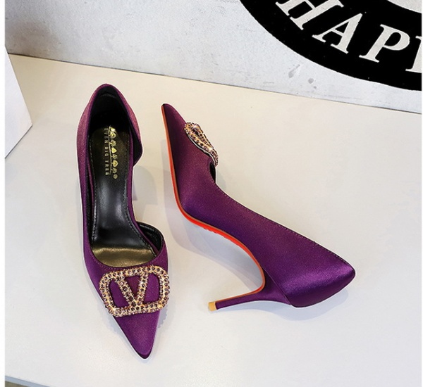 Fashion hollow shoes low high-heeled shoes for women