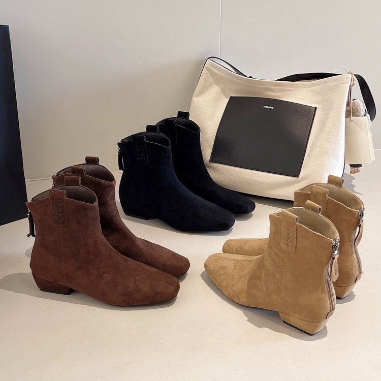 Lady low boots fashion winter martin boots for women