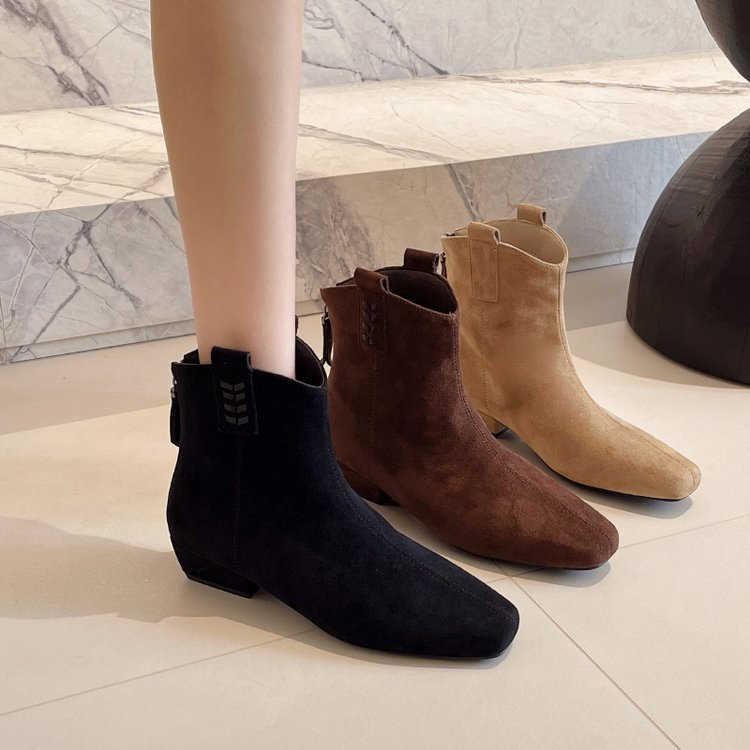 Lady low boots fashion winter martin boots for women