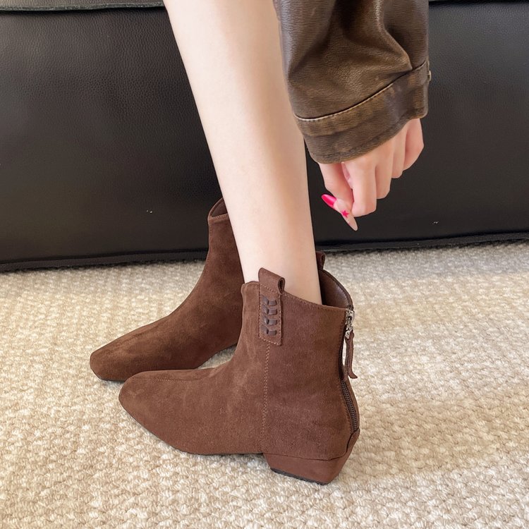 Lady low boots fashion winter martin boots for women