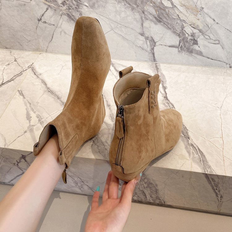 Lady low boots fashion winter martin boots for women