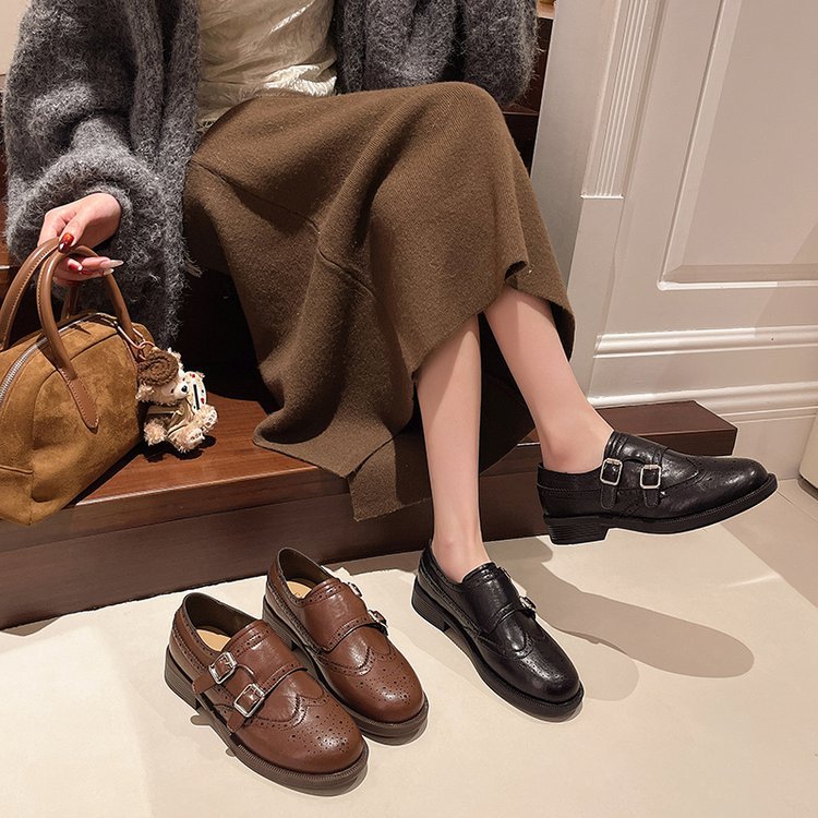 Small lady low shoes Casual spring and autumn flattie