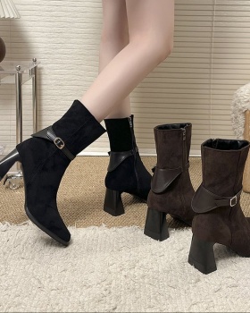 Lady short boots France style martin boots for women