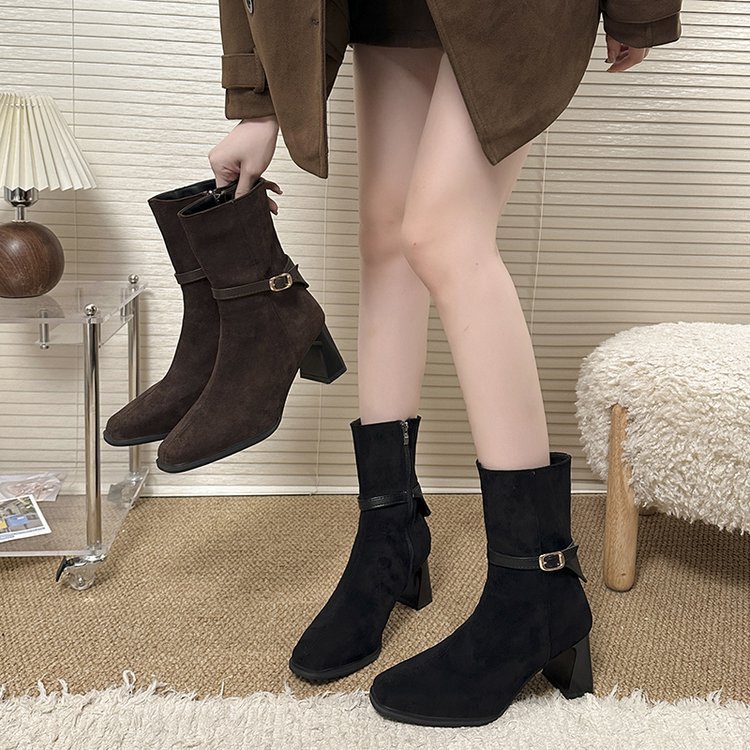 Lady short boots France style martin boots for women