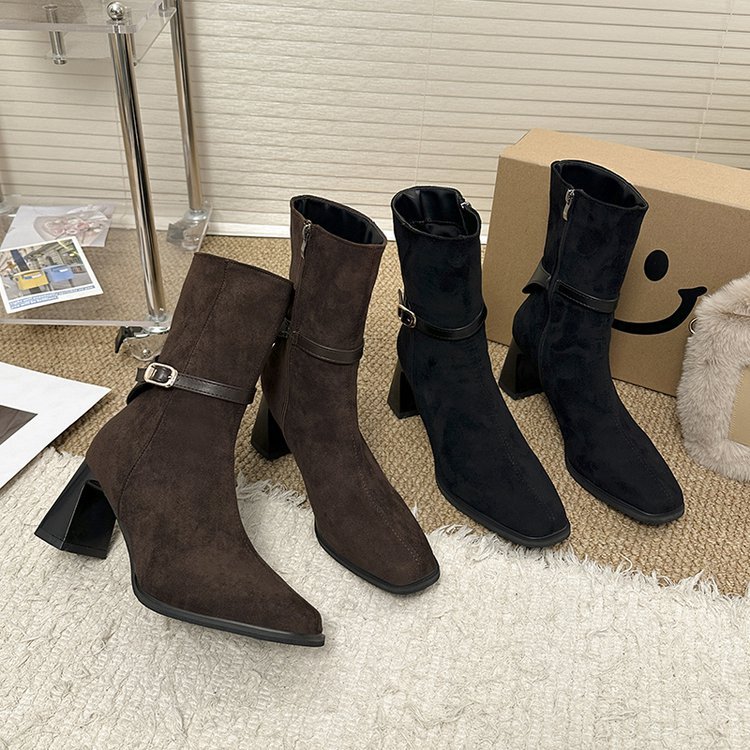 Lady short boots France style martin boots for women