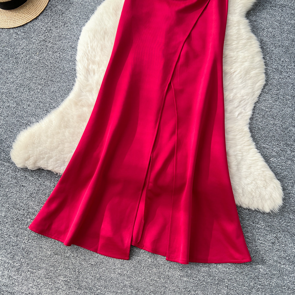 Niche temperament dress diamond evening dress for women