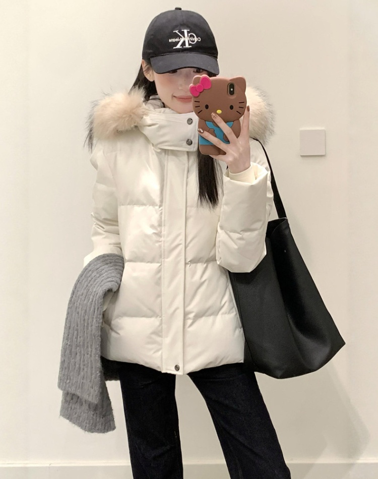 Thick Korean style coat winter slim cotton coat for women