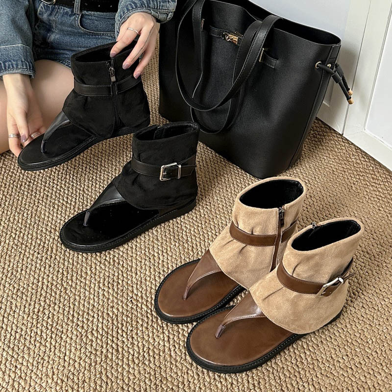 Rome spring flat pants loose cozy 